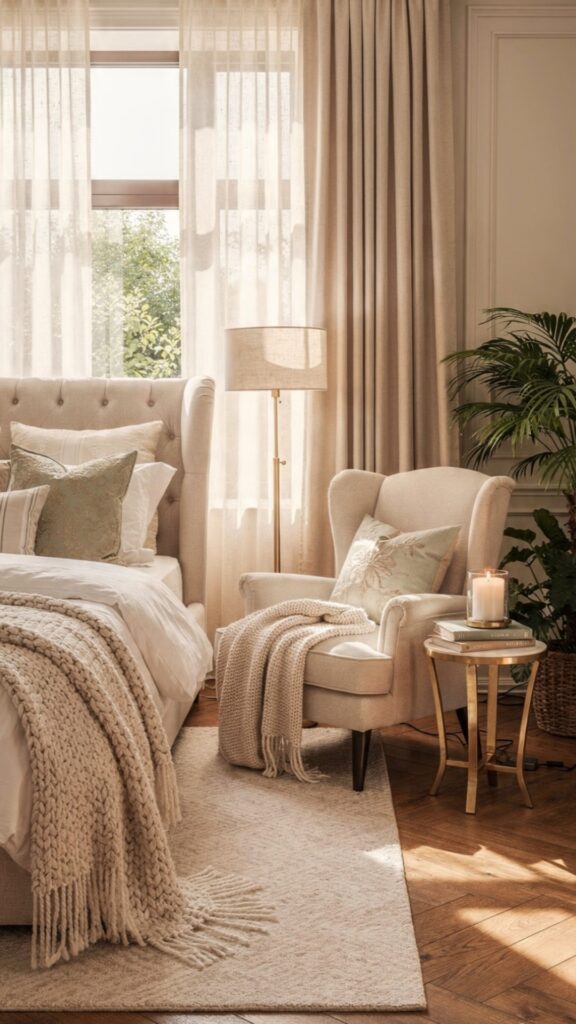 Add a Cozy Reading Nook or Sitting Area