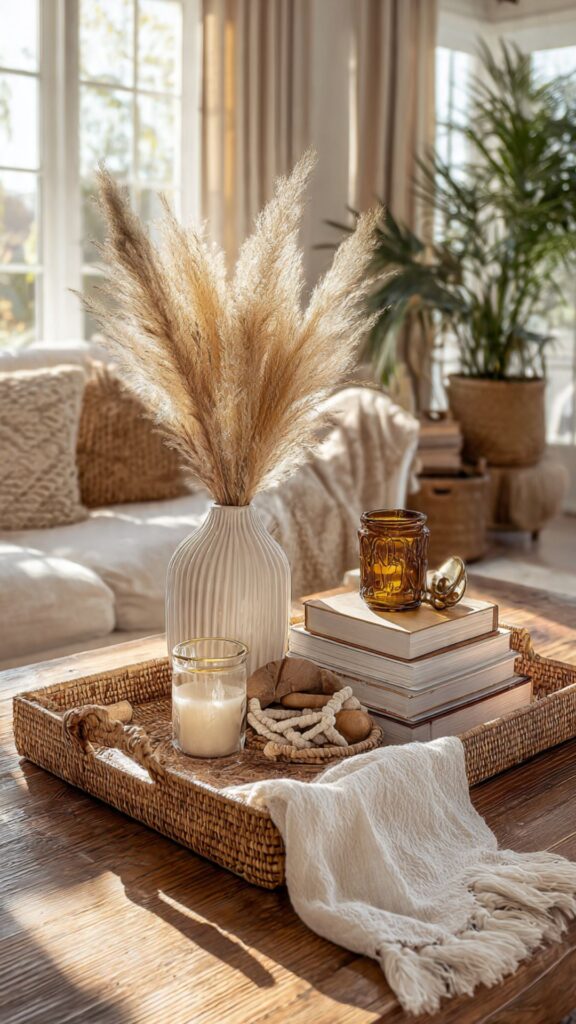 Bohemian Coffee Table Decor
