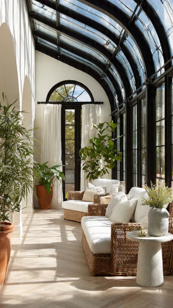 Conservatory-Style Sunroom