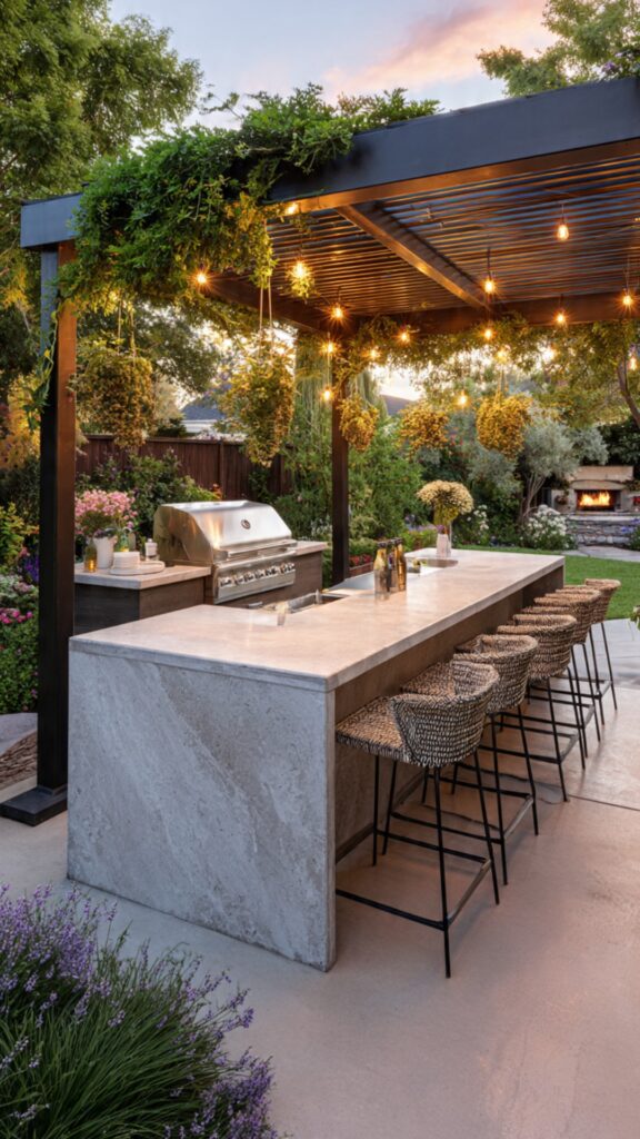 Create an Outdoor Kitchen or Grill Station
