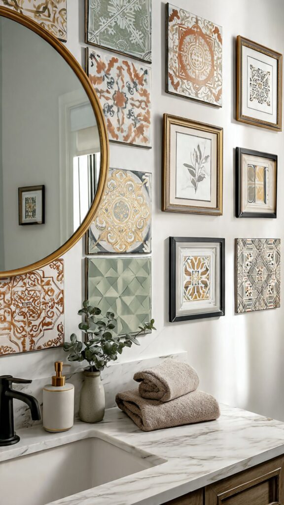 Decorative Framed Tiles