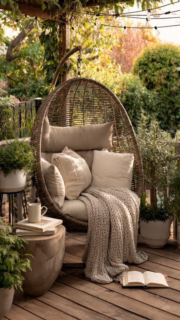Design a Cozy Outdoor Reading Nook