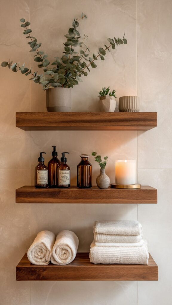 Floating Shelves as Decor