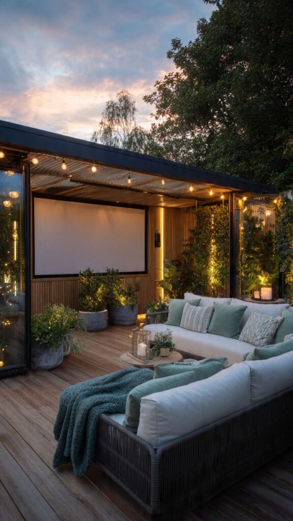 Garden Cinema Room