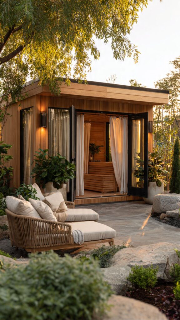 Garden Room Sauna and Spa Retreat