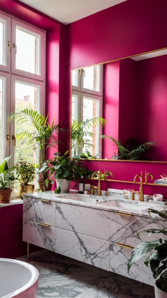 Go Bold With Deep Magenta or Fuchsia Pink