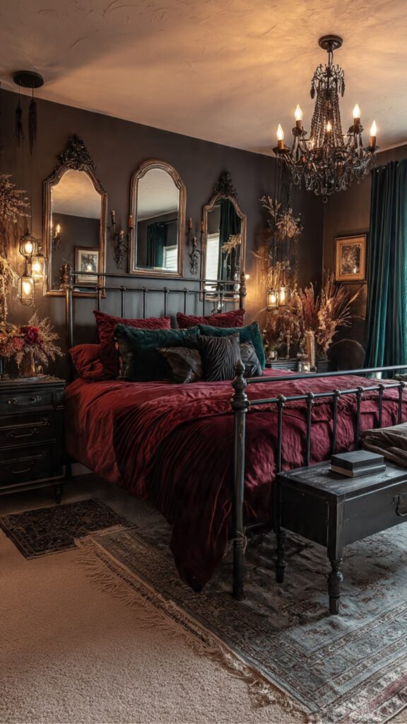 Gothic Bedroom on a Budget