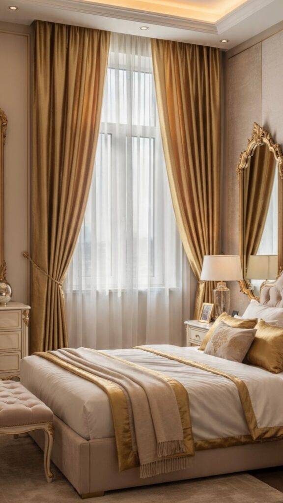 Install Luxurious Window Treatments