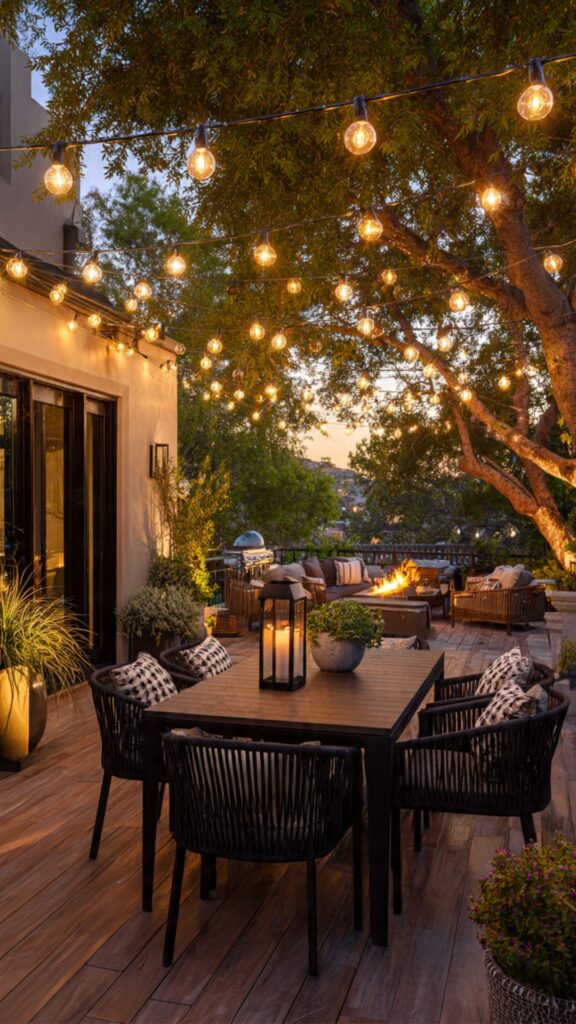 Install Outdoor Lighting Layers for Nighttime Drama