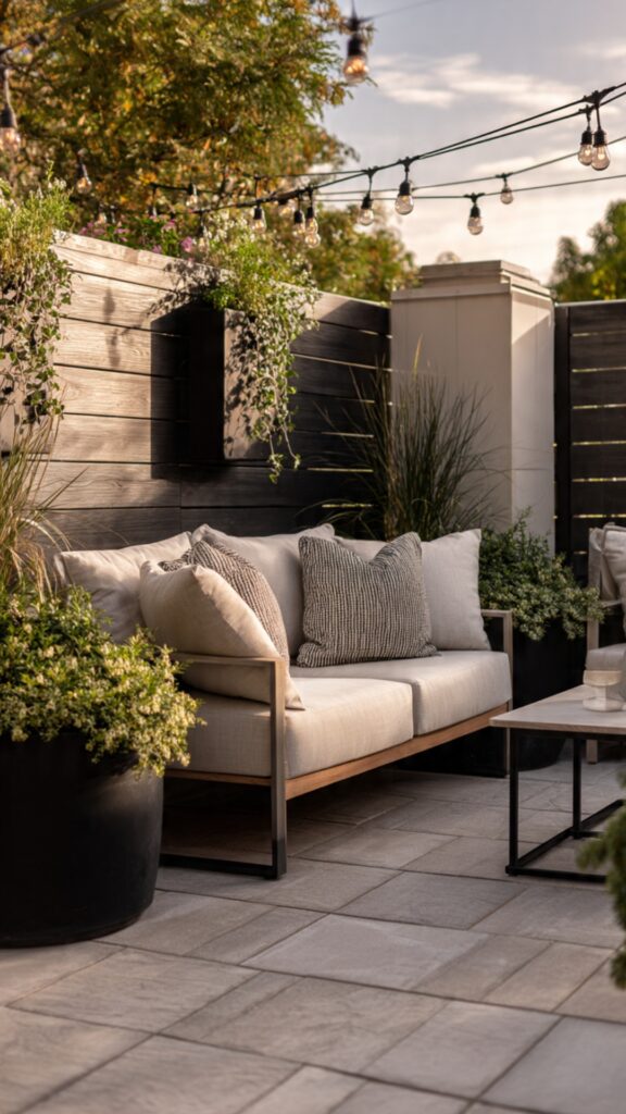 Install Outdoor Privacy Screens or Fencing