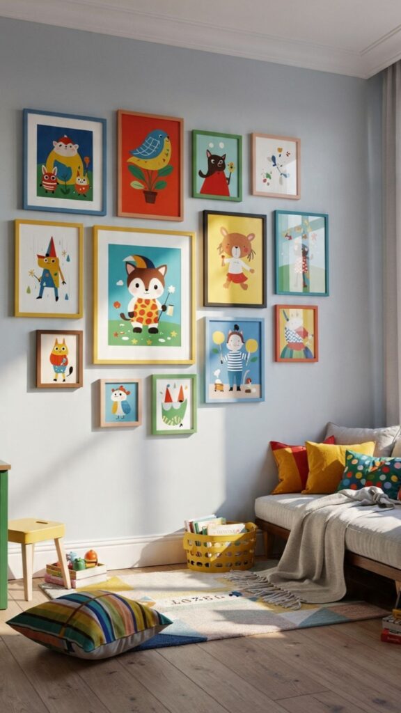 Kids' Gallery Walls