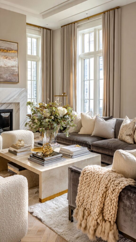 Layer Textiles and Soft Furnishings Thoughtfully