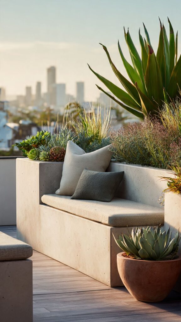Low-Maintenance Rooftop Garden