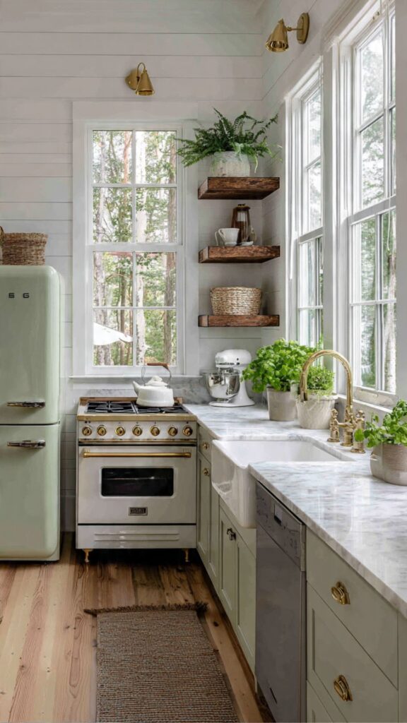 Mixing Old & New Appliances for Authentic Character