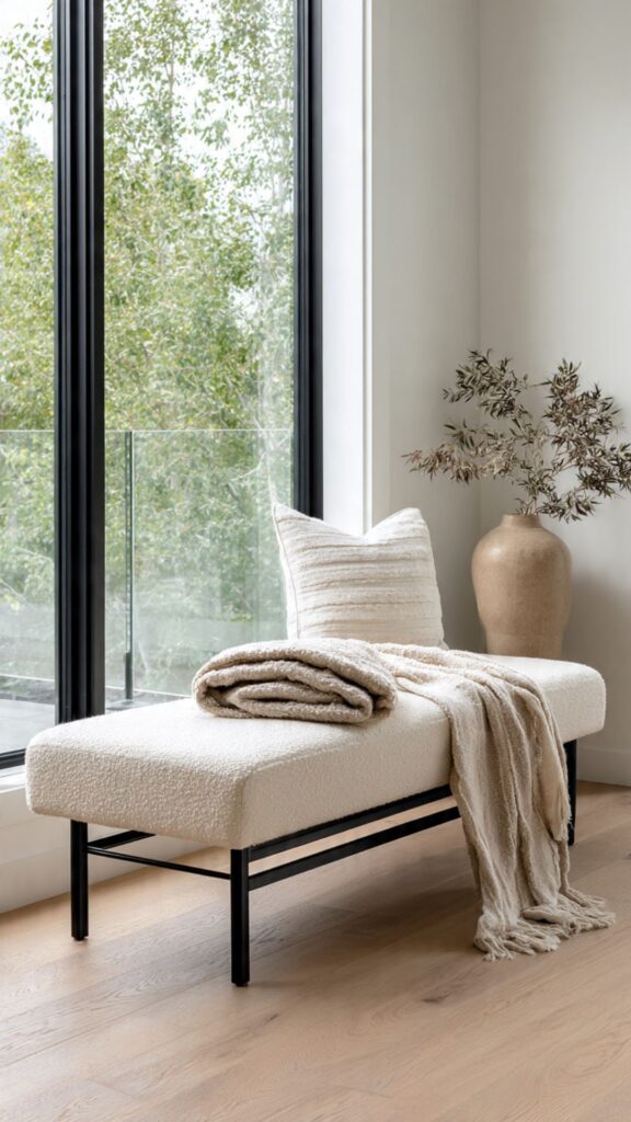 Modern Bedroom Bench