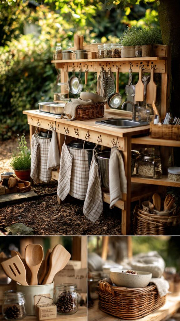 Mud Kitchen Storage & Organisation