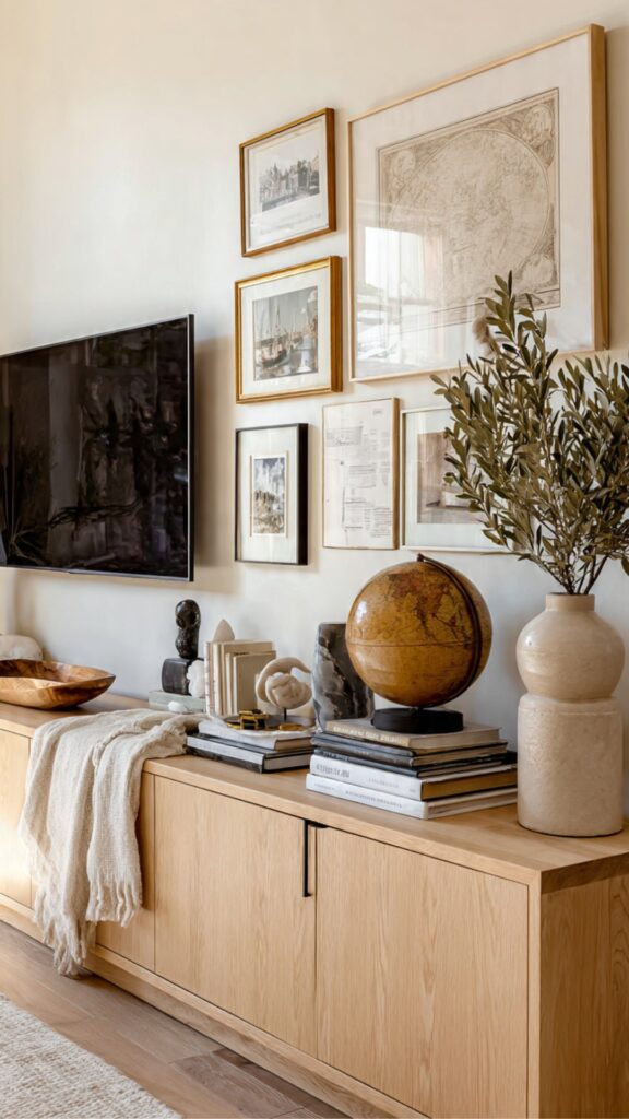 Personalize with Meaningful Objects and Travel Souvenirs