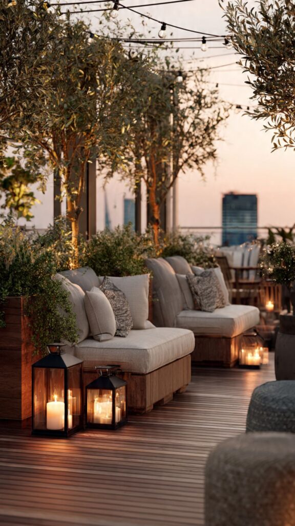 Rooftop Garden Lighting