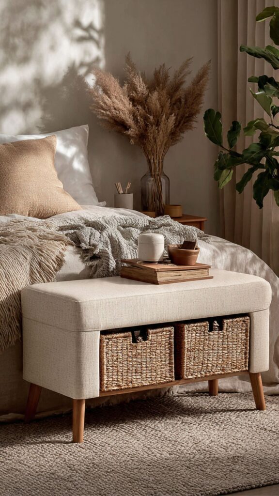 Storage Bench for the Bedroom