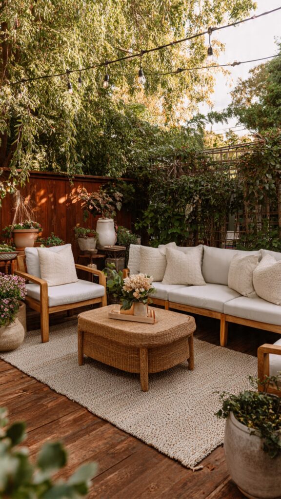 Style a Back Patio with Potted Plants and Container Gardens