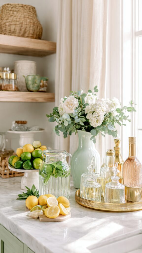 Style a Summer Drink Station