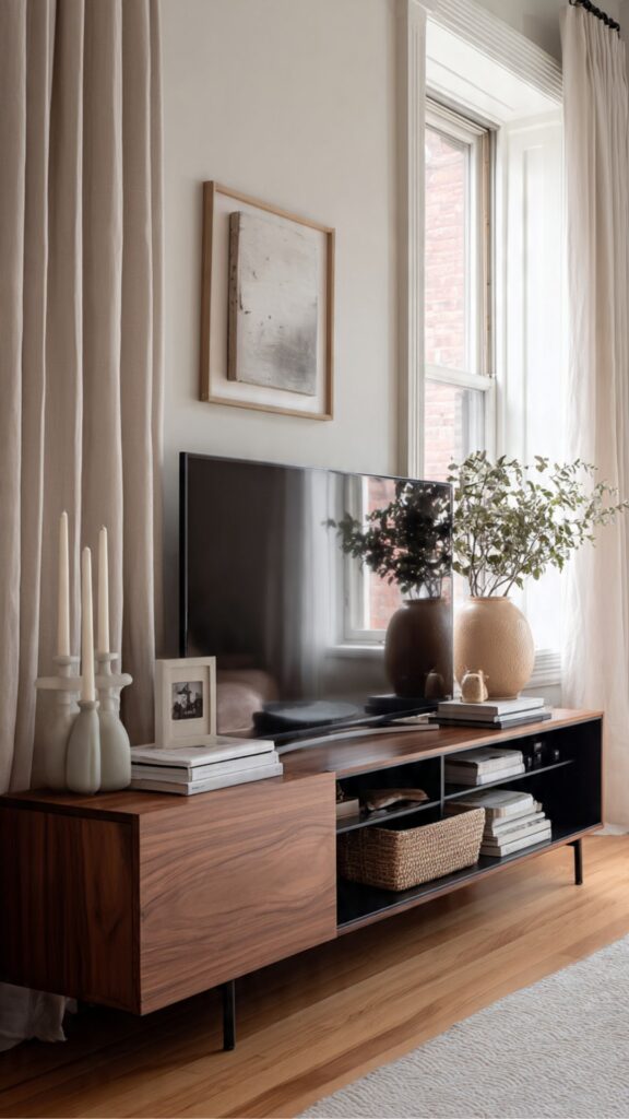Style the Interior Shelves and Cabinets Thoughtfully