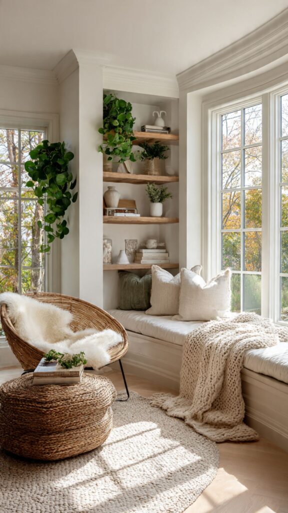 The Sunroom Reading Nook