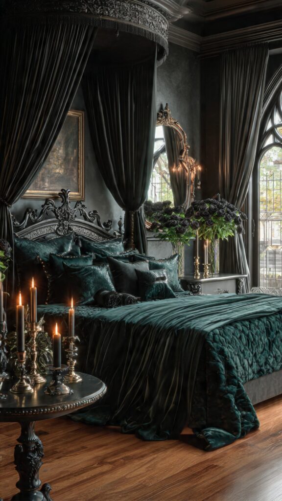 Understanding the Gothic Bedroom Aesthetic
