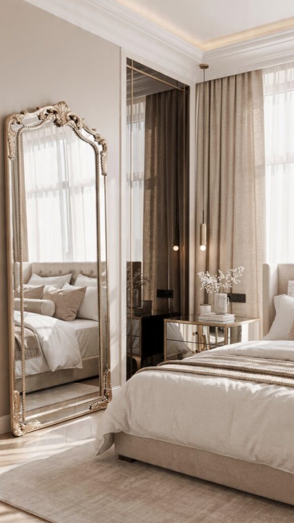 Use Mirrors Strategically to Expand Space and Light