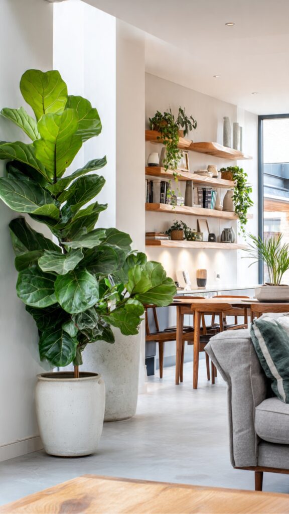 Using Plants to Define Zones in Open-Plan Spaces