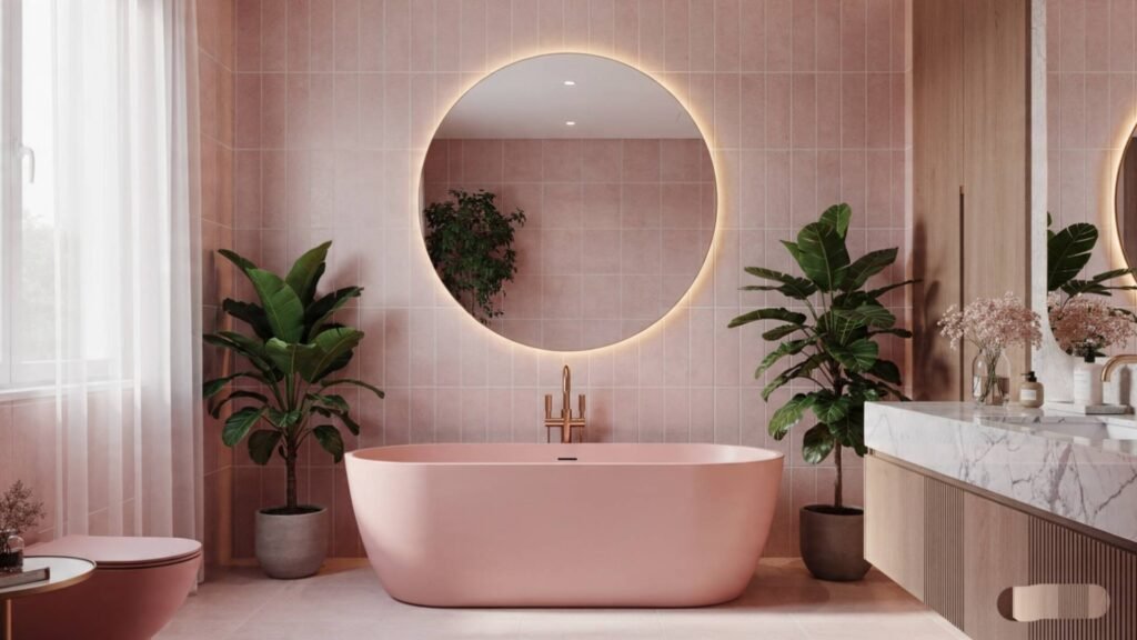 Pink Bathroom Ideas