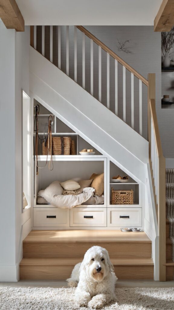 A Pet Corner with Integrated Storage