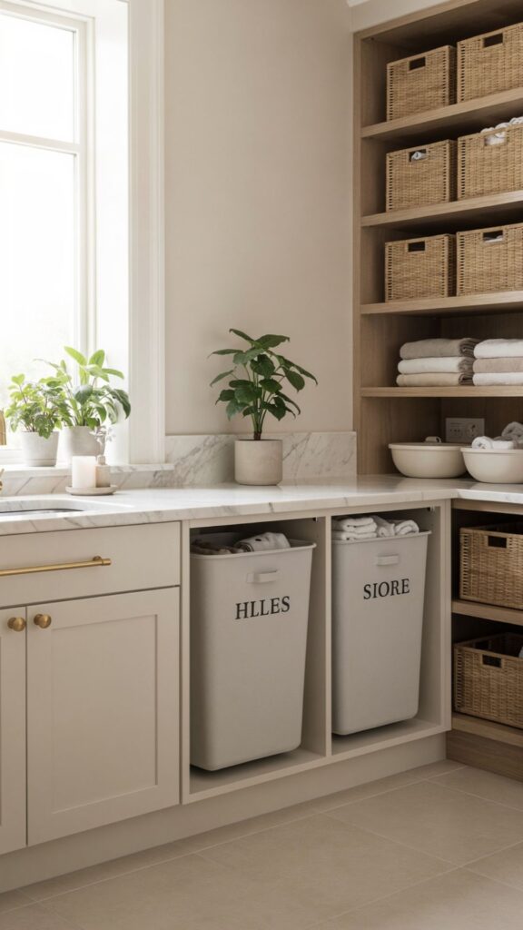Add a Laundry Sorting System to Save Time