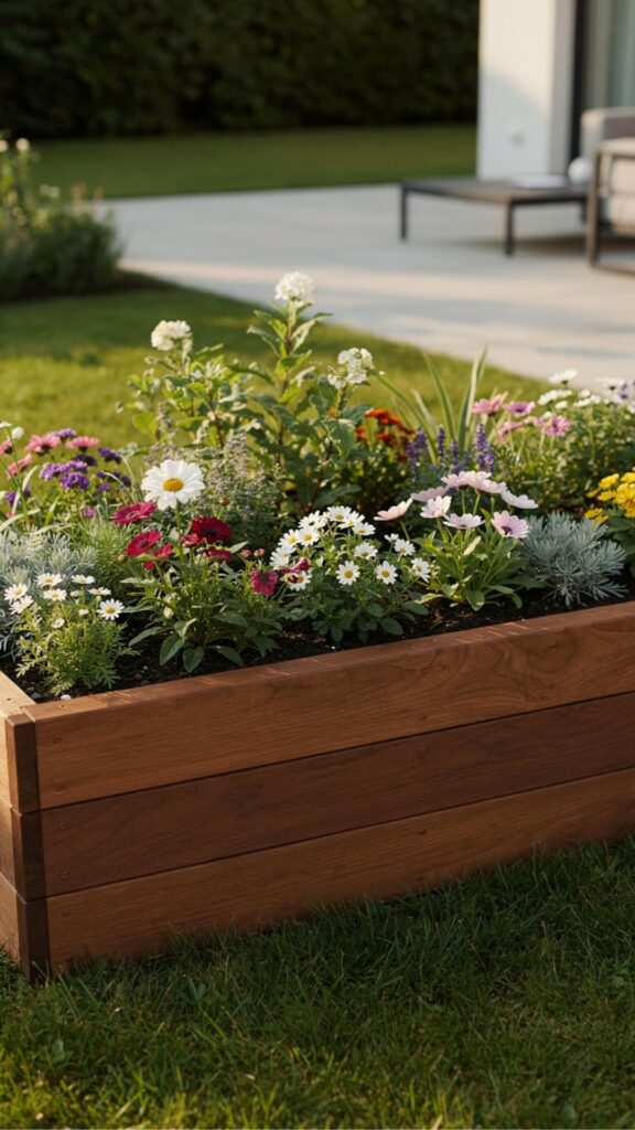 Add a Raised Garden Border