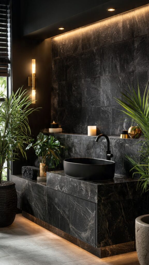 Black Accent Wall