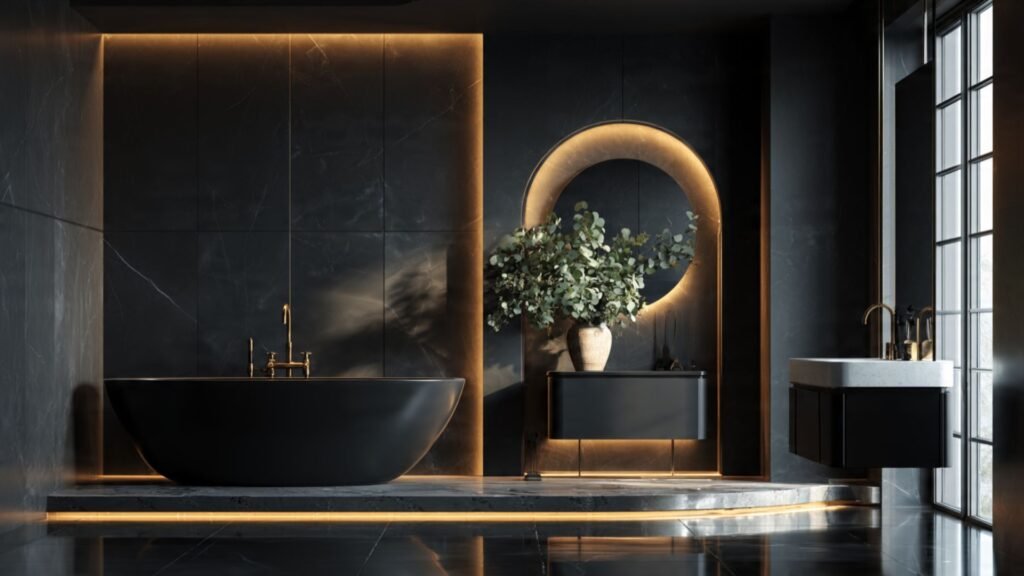 Black Bathroom Ideas