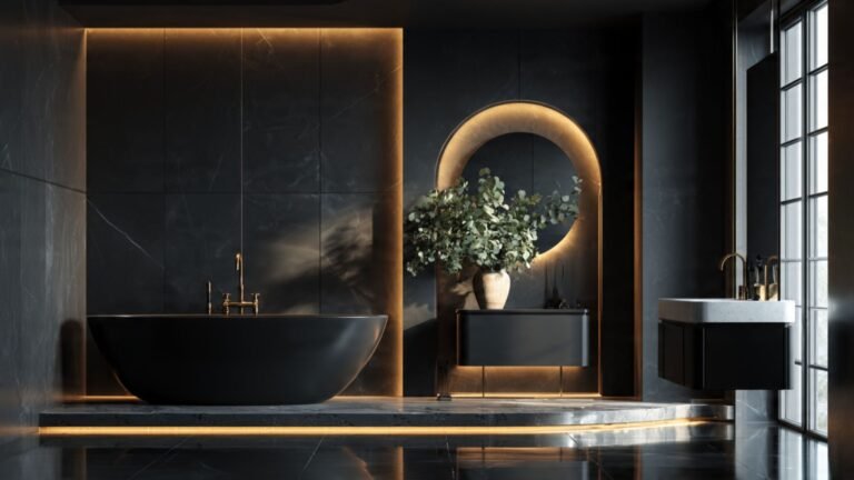 Black Bathroom Ideas
