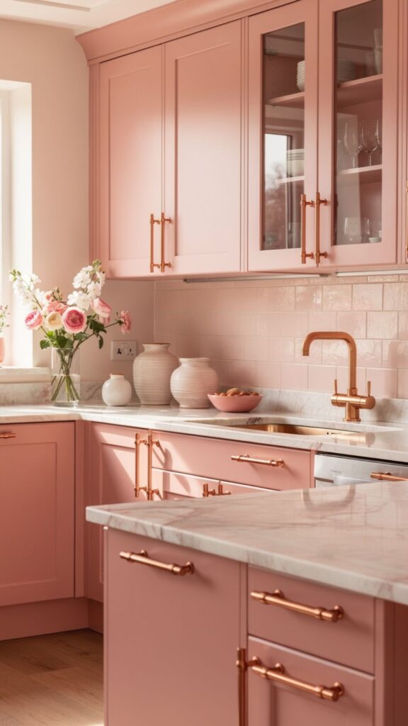 Bold Rose Gold Accents