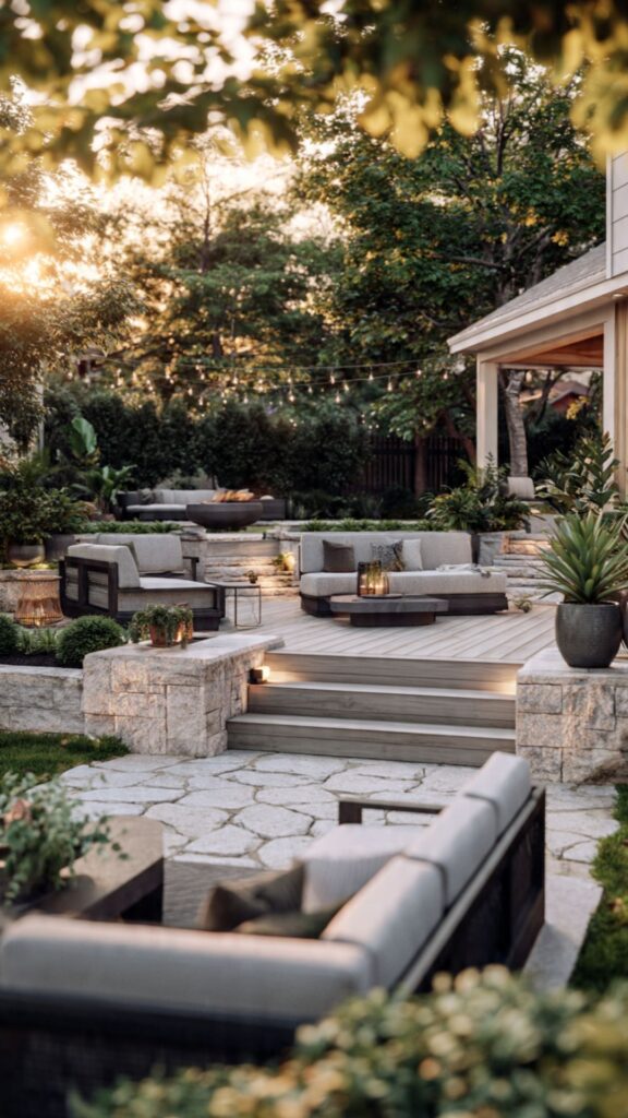 Build a Multi-Level or Zoned Patio Layout