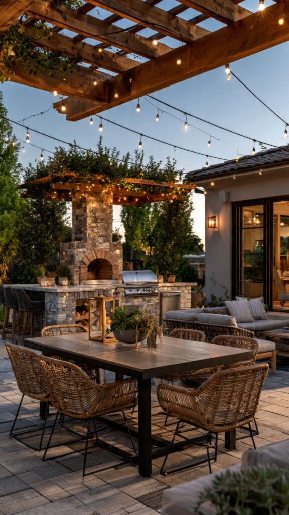 Build an Outdoor Kitchen and Dining Area