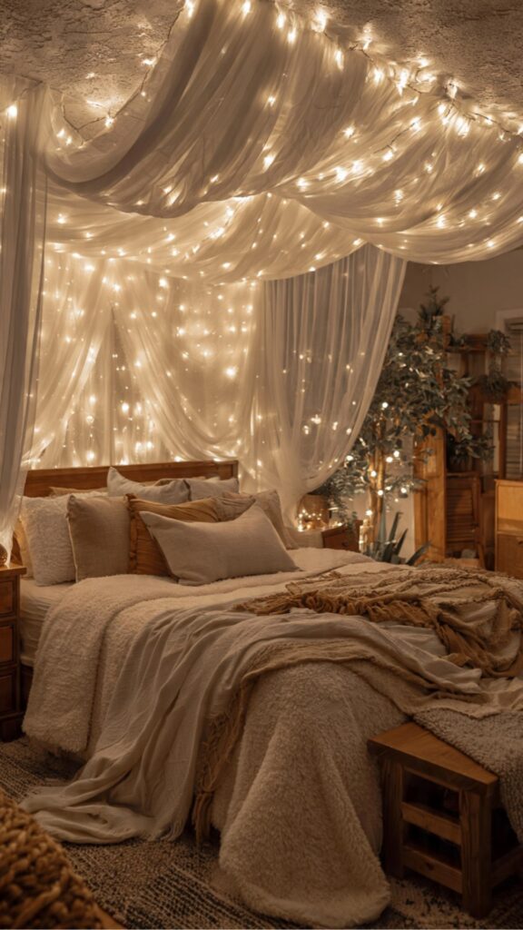 Canopy Fairy Light Ceiling