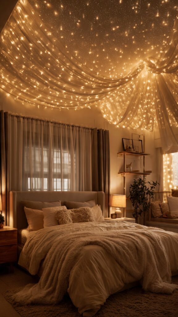 Ceiling Star Map Effect