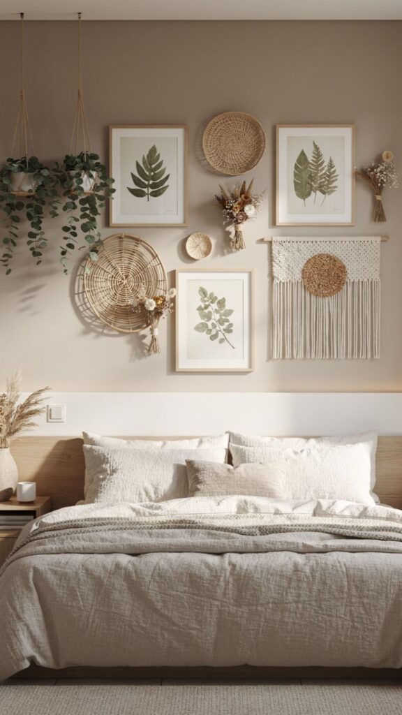 Create a Botanical or Nature-Inspired Wall Display