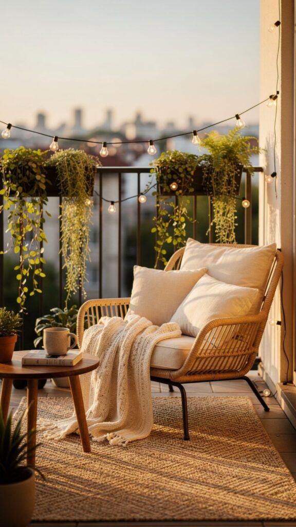 Create a Cozy Outdoor Seating Nook