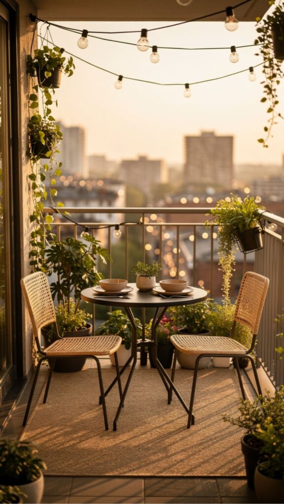 Create a Mini Outdoor Dining Area