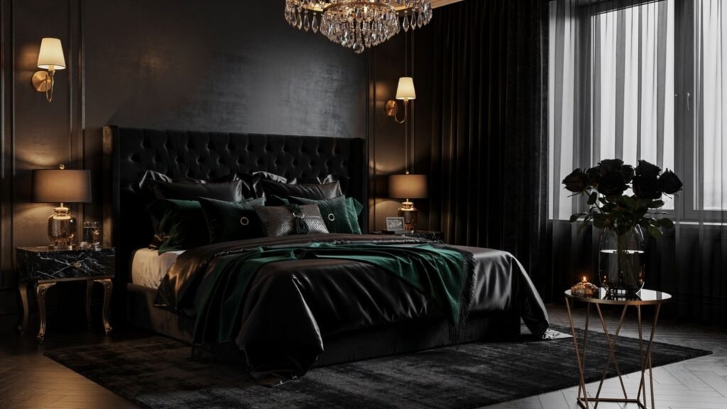 Dark Feminine Bedroom