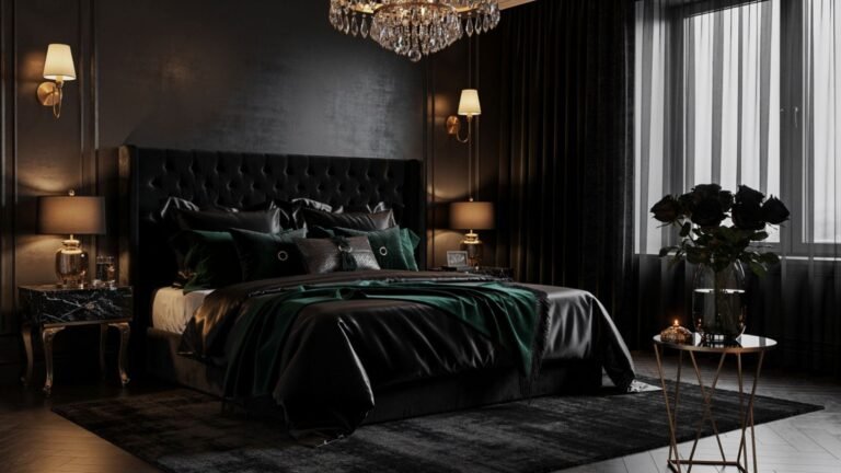 Dark Feminine Bedroom