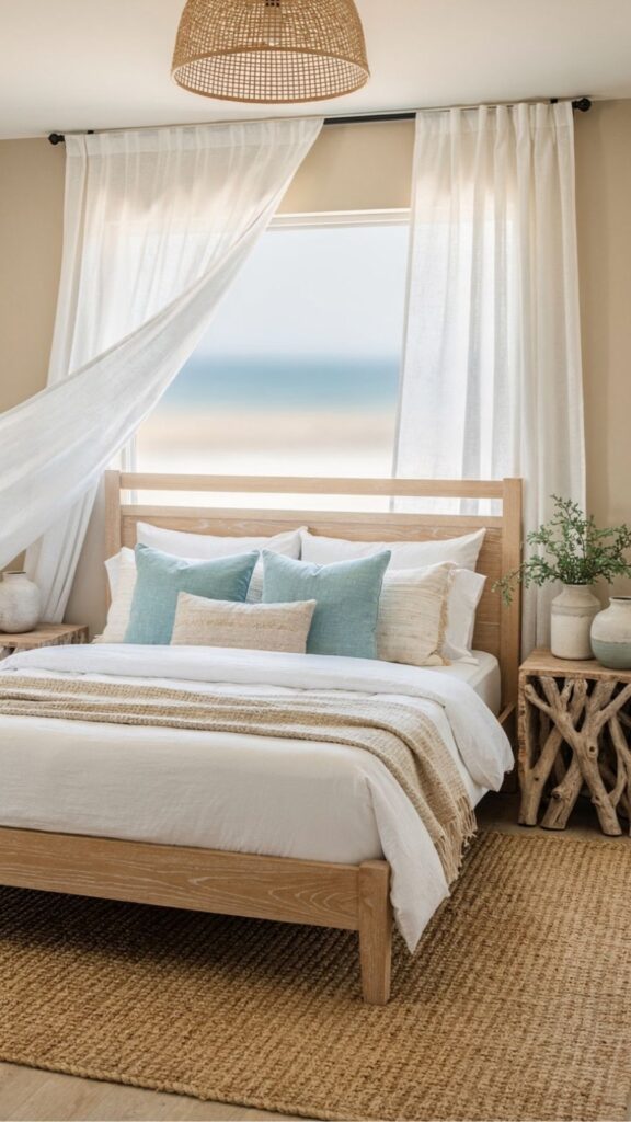 Design a Coastal Bedroom for Year-Round Comfort