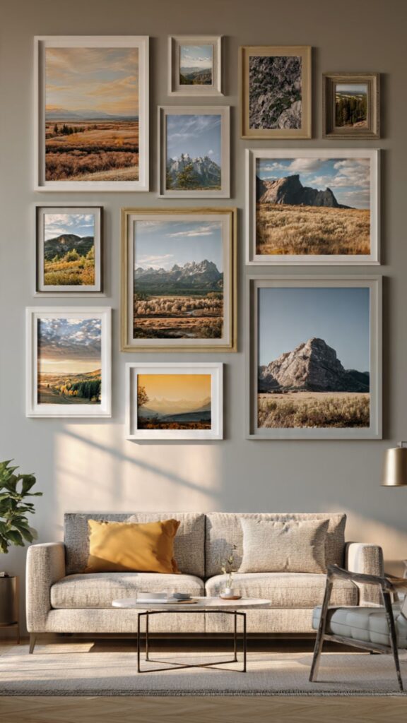 Design a Themed Art Wall Around Your Personal Passion