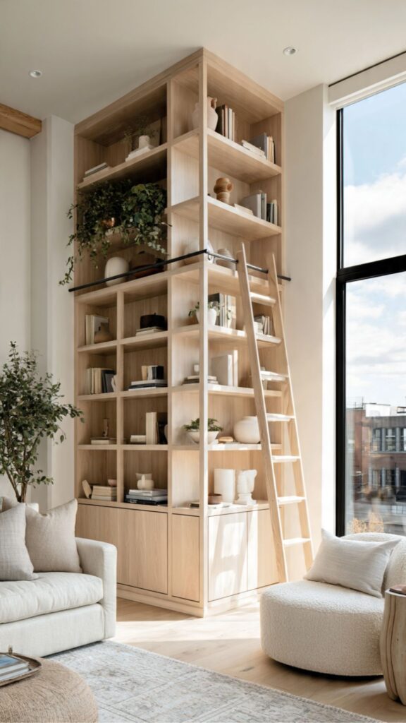 Embrace Vertical Space with Floor-to-Ceiling Storage